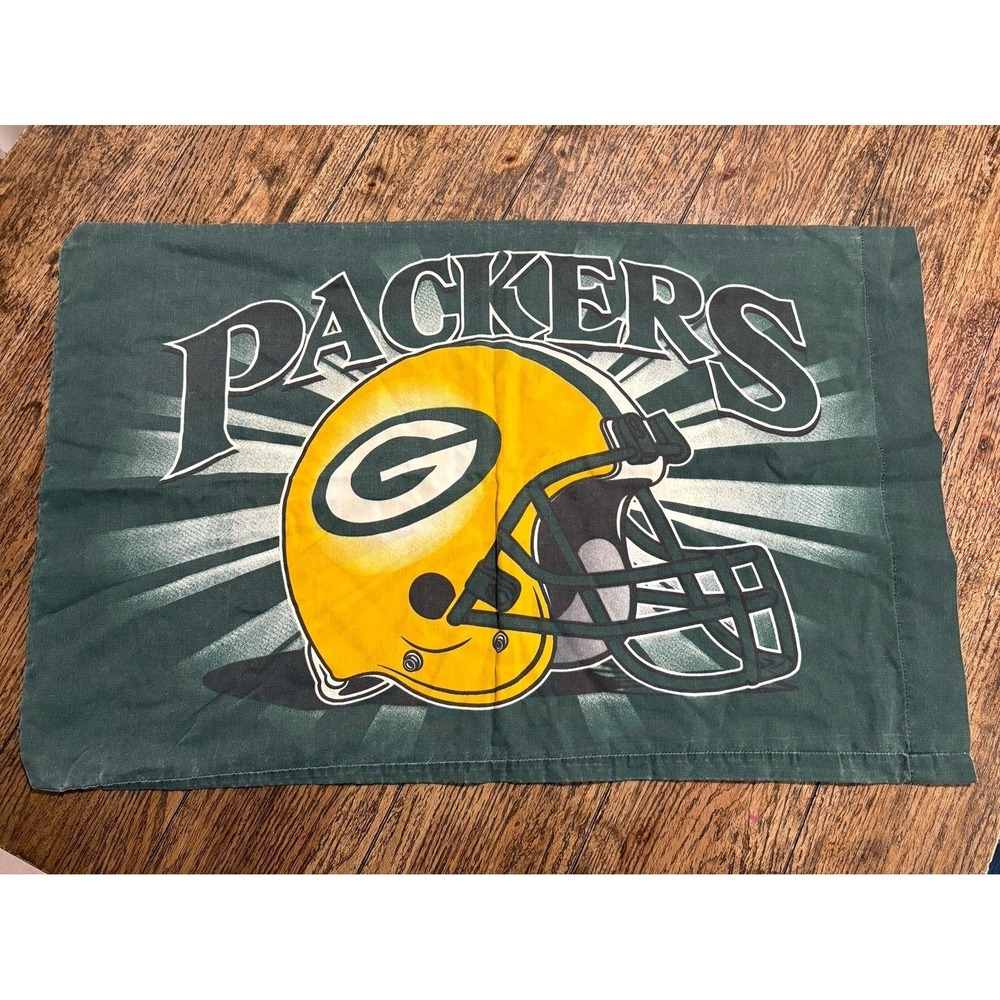 Vintage Dan river GB packers pillow case